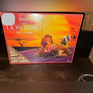 Brand New Sealed Disney The Lion King Adventure Game - Made with Real Wood